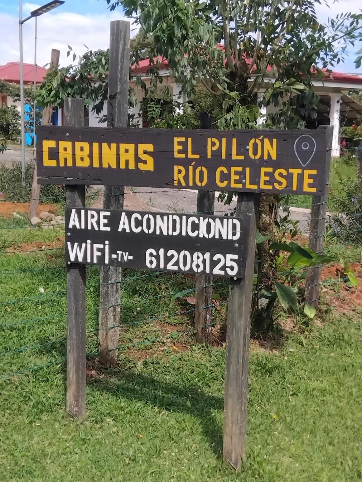Cabinas El Pilon Rio Celeste Eksteriør billede